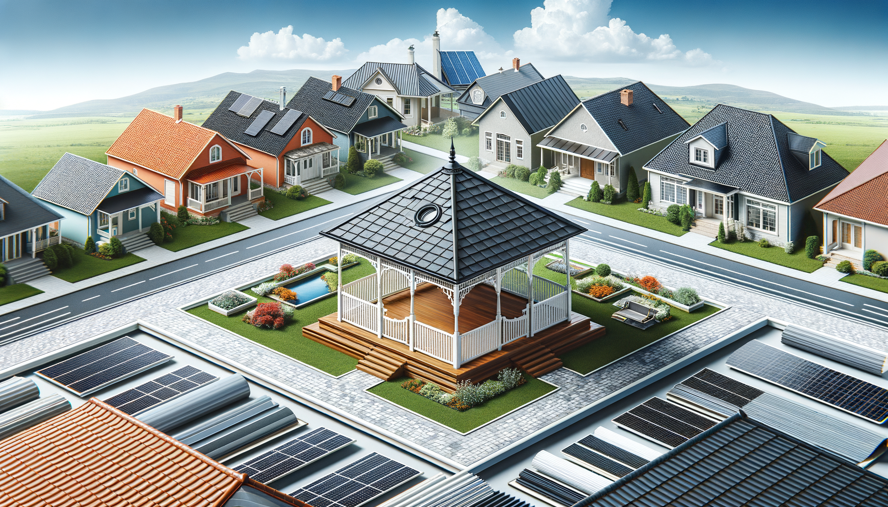 Exploring Professional Roofing Services — From Home Exteriors to Gazebo Installation and Roofing Solutions