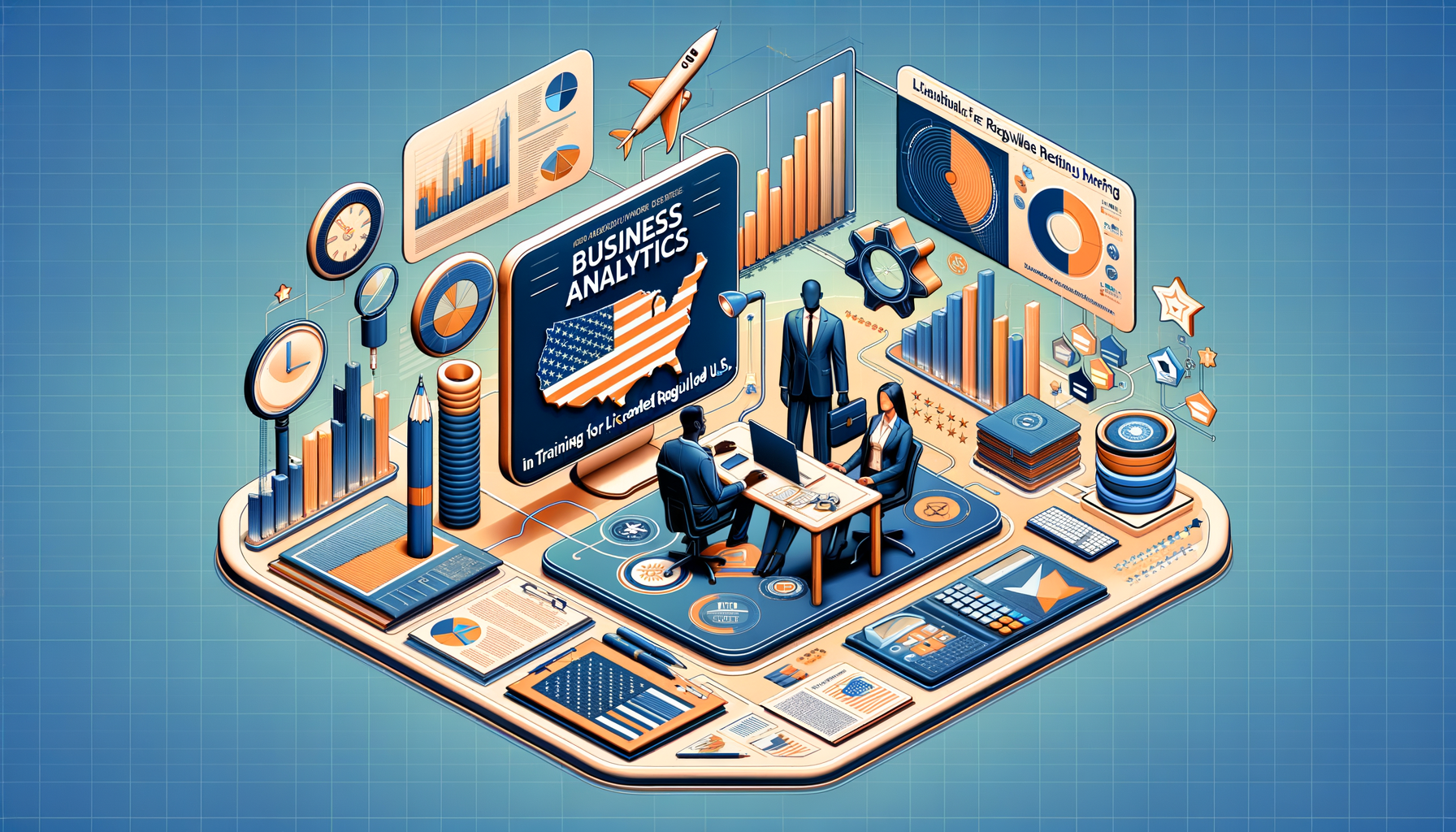Train in Business Analytics for Licensed and Regulated U.S. Careers