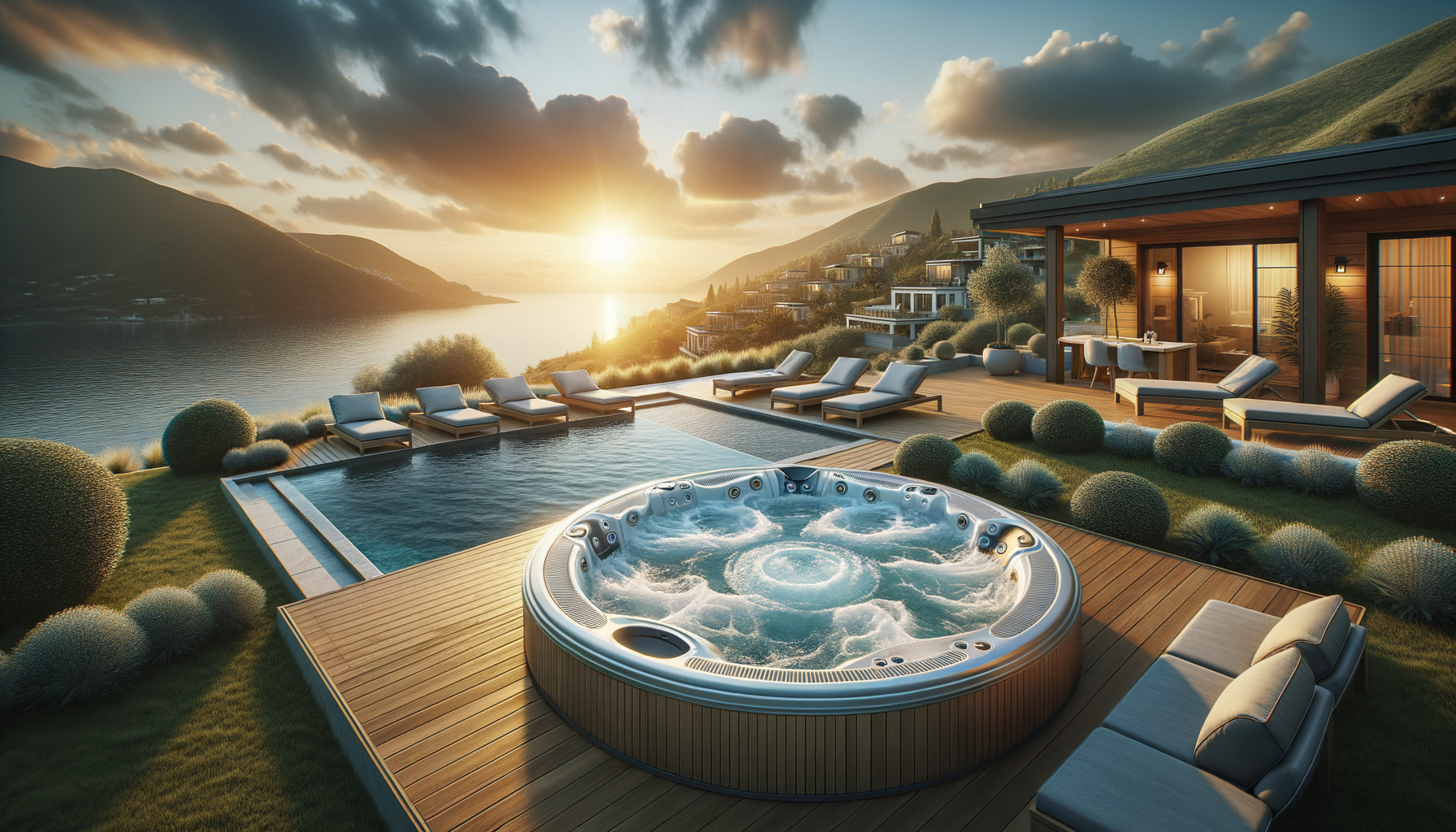 Investissez dans un Jacuzzi de luxe pour sublimer votre espace bien-être et valoriser votre propriété