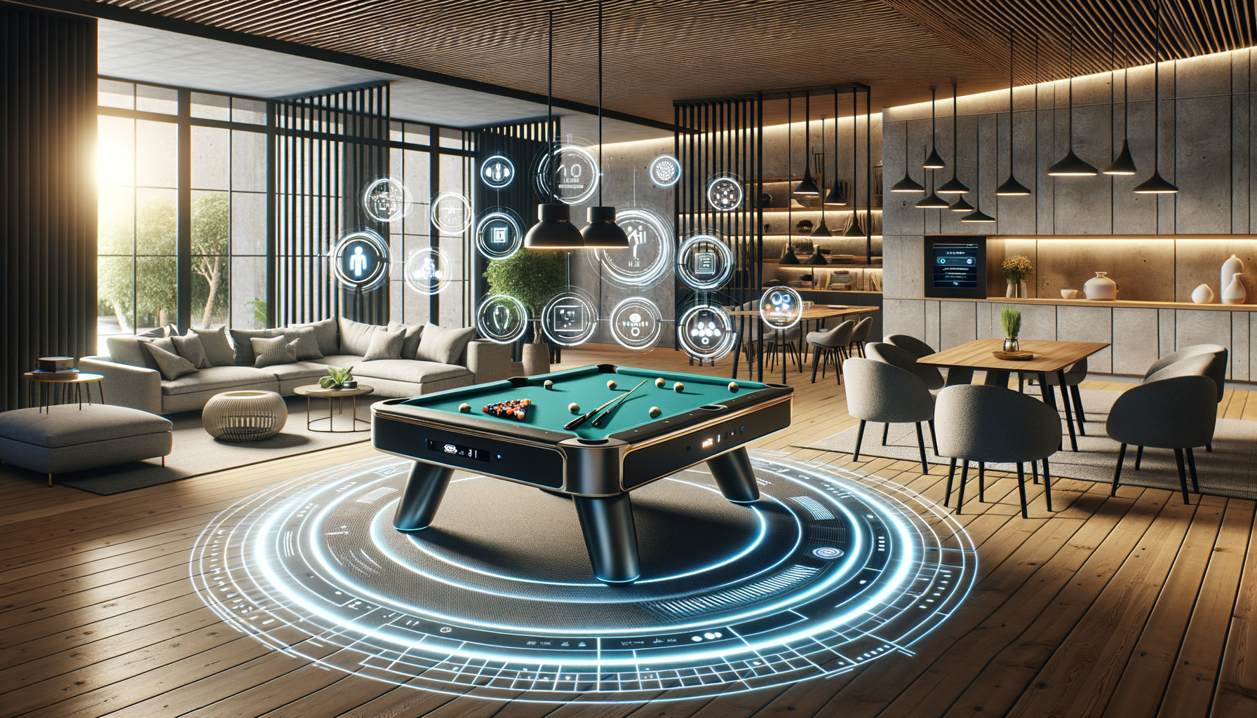Exploring AI-Enhanced Pool Tables for Interior Design: Revolutionizing Your Home Entertainment Space