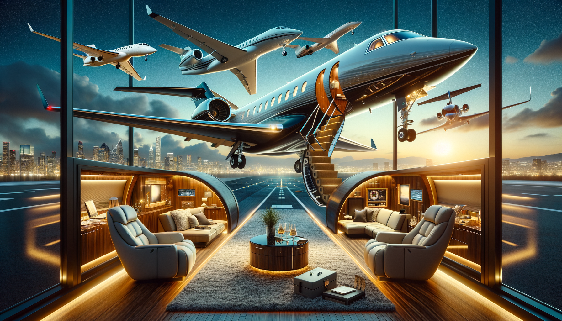 Exploring private jet options, including exclusive charter opportunities