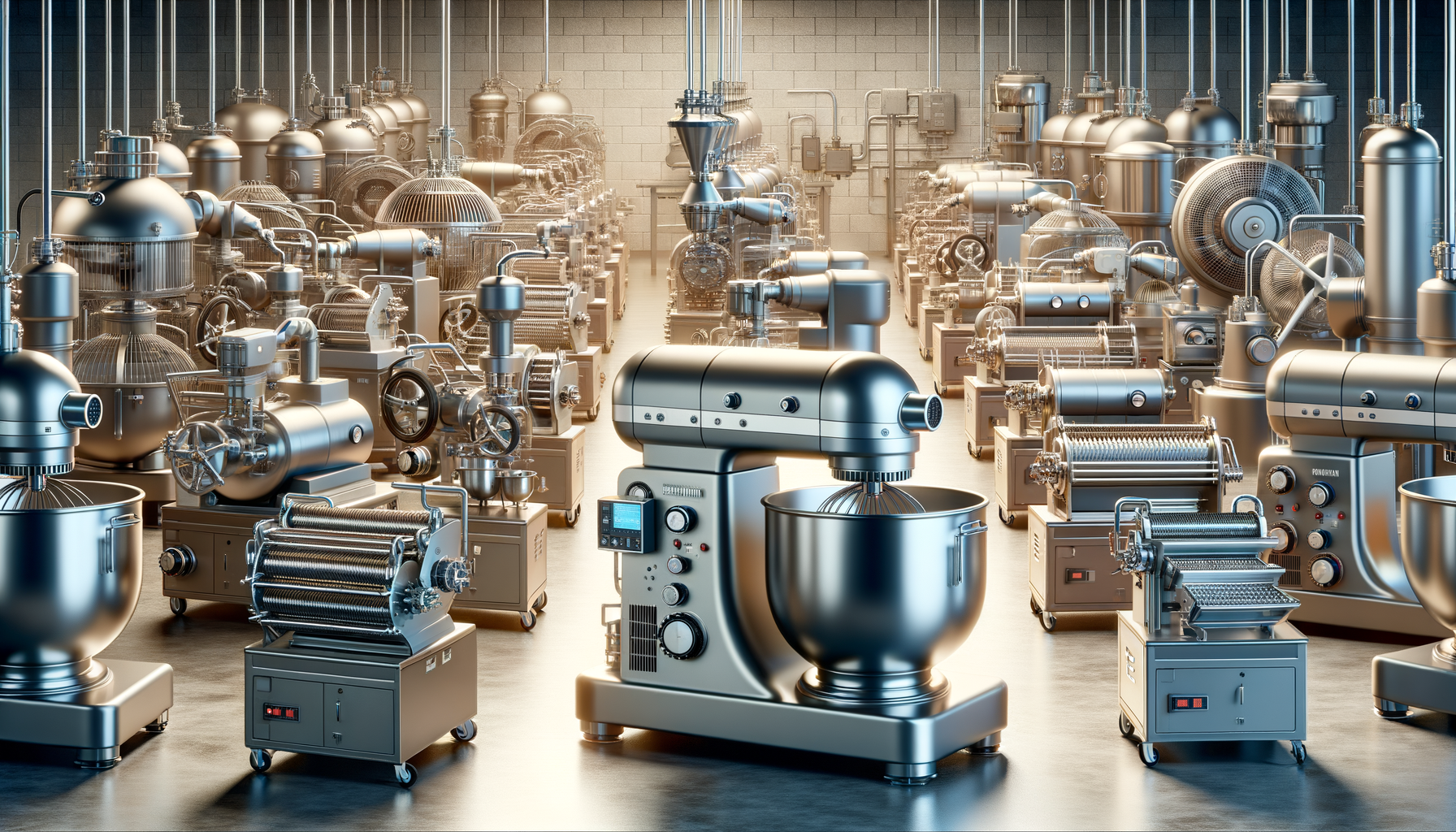 Exploring Industrial Machine Options: Commercial Food Mixer Machines for Large-Scale Production