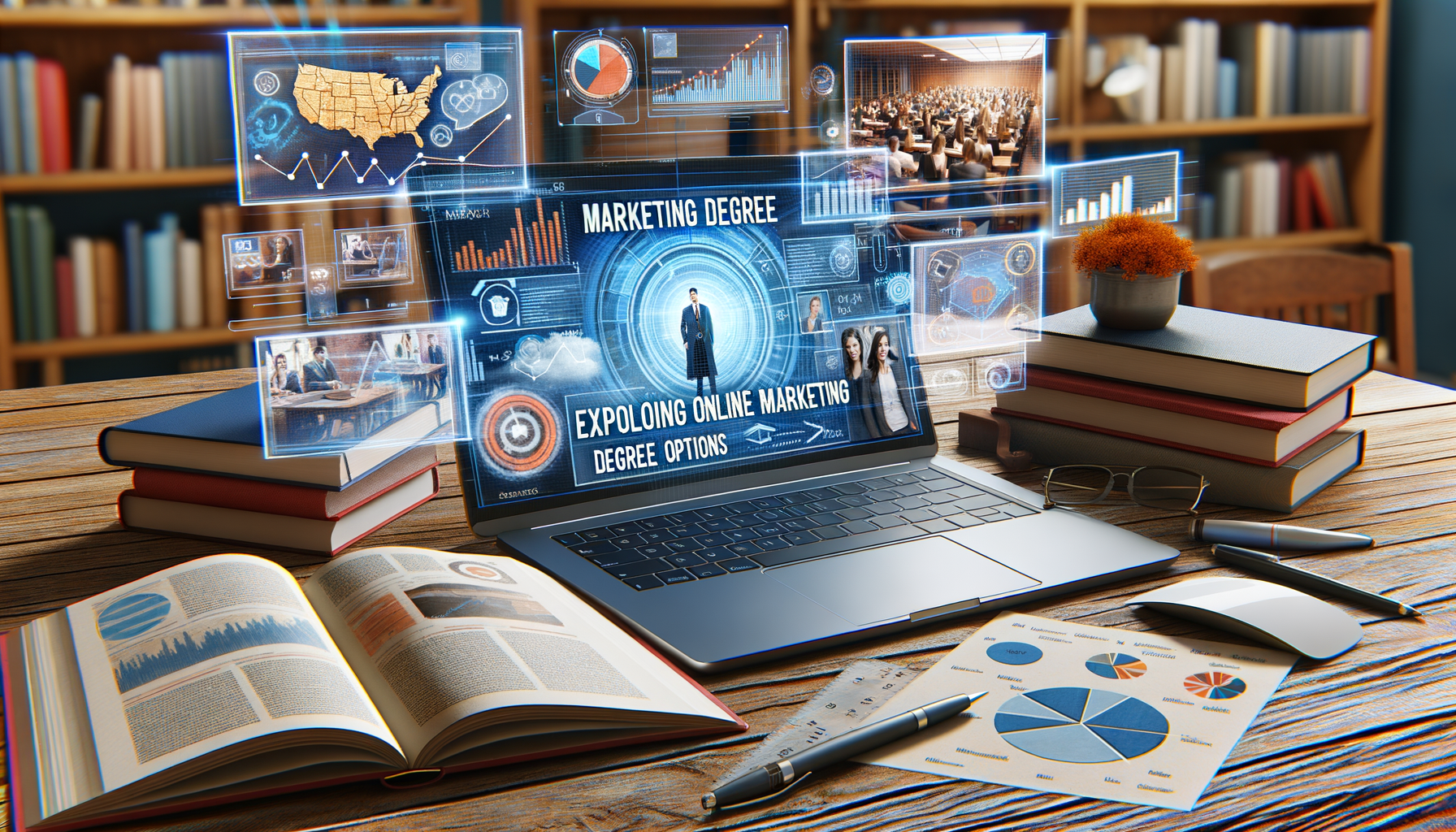 Exploring online marketing degree option